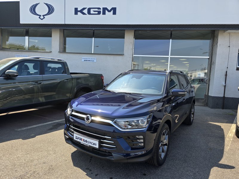 Korando 1.5Turbo Style+ AT 4x4  Modrá/černý ODBĚR LEDEN 2026 428