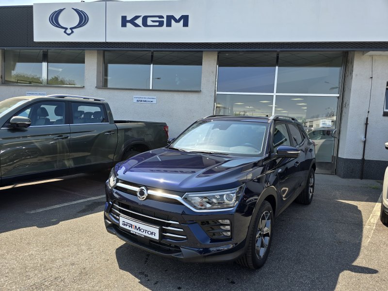 Korando 1.5Turbo Style+ AT 4x4  Modrá/černý ODBĚR LEDEN 2026 428
